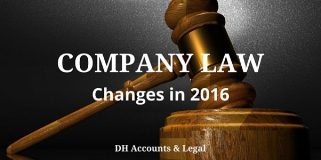 UK Company Law: Změny v roce 2016
