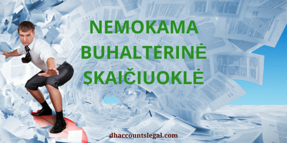 Self-Employed: Nejuokauk su buhalterija – Atsisiųsk NEMOKAMAI skaičiuoklę